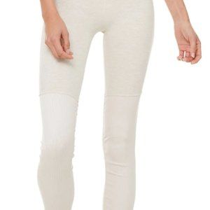 Alo Goddess Lounge Legging in Bone Heather